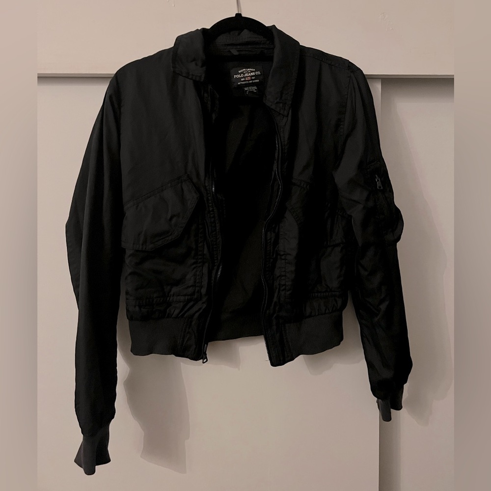 Ralph Lauren Polo Jeans Cropped Bomber